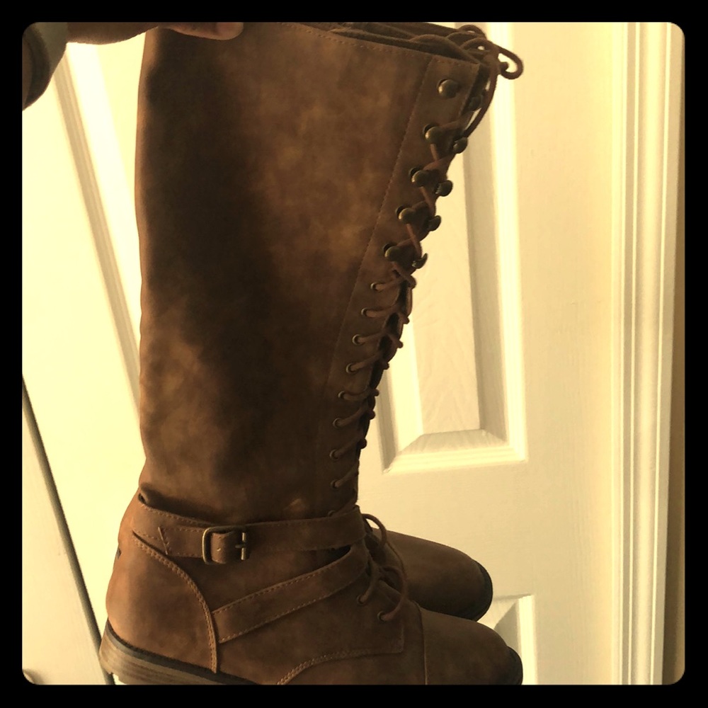 Knee-High Brown Boots